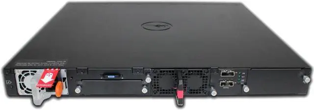 Alt view image 4 of 6 - Dell Networking S3124F 24P 1000 SX/LX SFP 1GbE 2P 10GbE SFP+ Switch