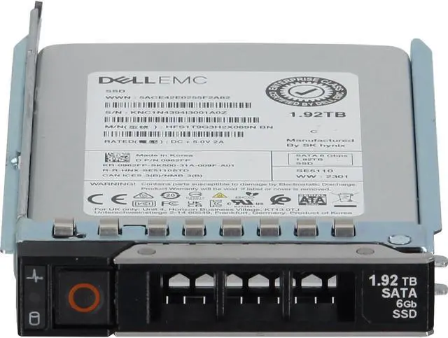 Alt view image 2 of 5 - Dell 1.92TB 6Gbps SATA RI TLC 2.5 SSD SE5110 CPO (962FP) -R