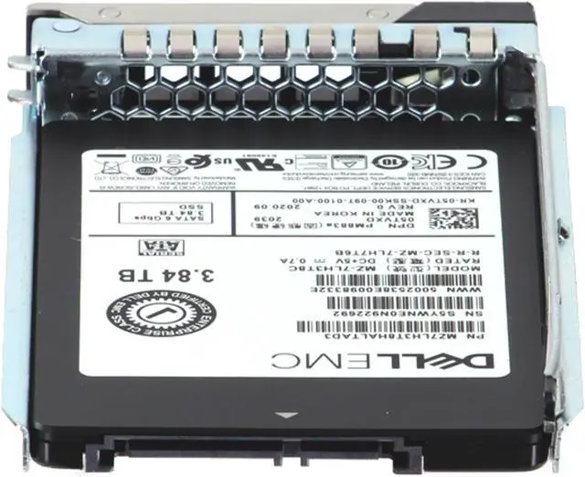 Alt view image 4 of 6 - Dell 3.84TB 6Gbps SATA RI TLC 2.5 SSD PM883a (5TVXD)