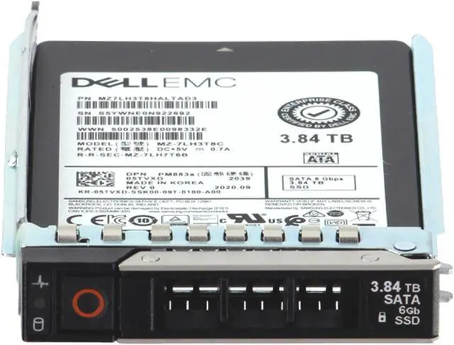 Alt view image 2 of 6 - Dell 3.84TB 6Gbps SATA RI TLC 2.5 SSD PM883a (5TVXD)