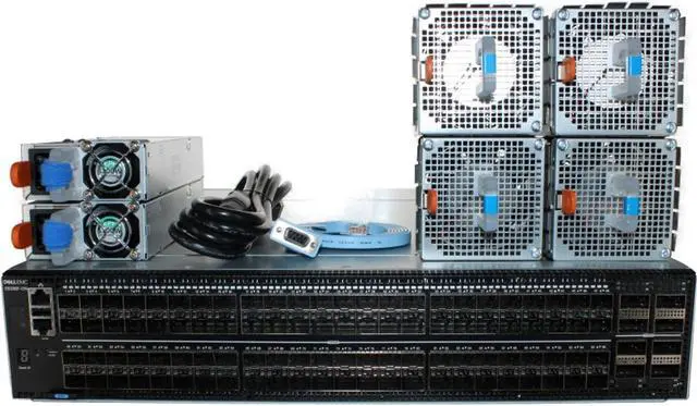 Alt view image 2 of 6 - Dell Networking S5296F-ON 96P SFP28 8P QSFP28 SONiC Switch