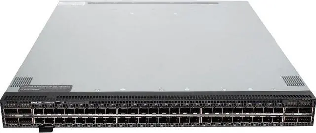 Alt view image 2 of 6 - Dell S5448F-ON 48P 100GbE SFP56-DD 8P 400GbE QSFP56-DD Switch