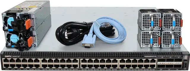 Alt view image 4 of 8 - Dell Networking S4048T-ON 48P 10GbE 6P 40GbE QSFP+ ToR  RA Switch