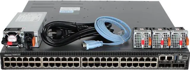 Main image of Dell Networking N3248TE-ON 48P 1GbE 4P 10GbE SFP+ OS6 Switch