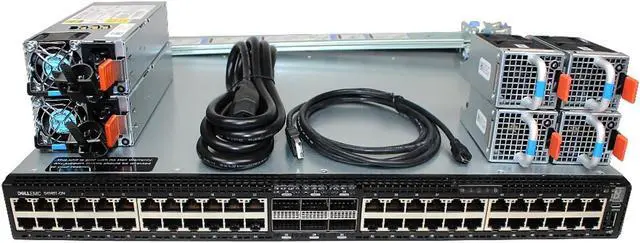Main image of Dell Networking S4148T-ON 48P 10GbE 4P QSFP28 2P QSFP+ OS10 RA Switch