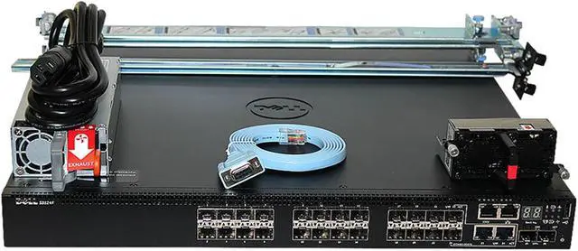 Main image of Dell Networking S3124F 24P 1000 SX/LX SFP 1GbE 2P 10GbE SFP+ Switch