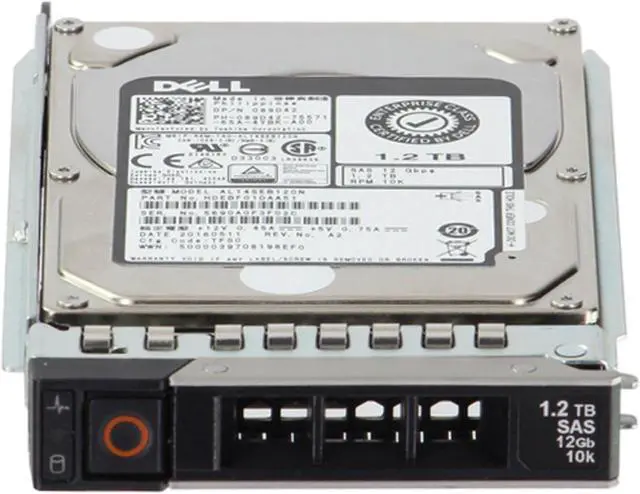 Alt view image 2 of 6 - Dell 1.2TB 10K 512n 12Gbps SAS 2.5 HDD AL14SEB CPO (89D42) -CO3