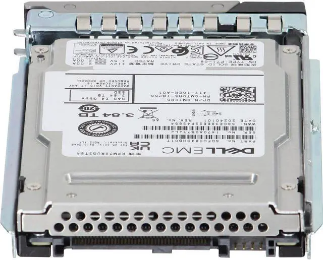 Alt view image 4 of 6 - Dell 3.84TB 24Gbps SAS RI TLC 2.5 SSD KPM7XRUG3T84 (ME) (MT0R5)