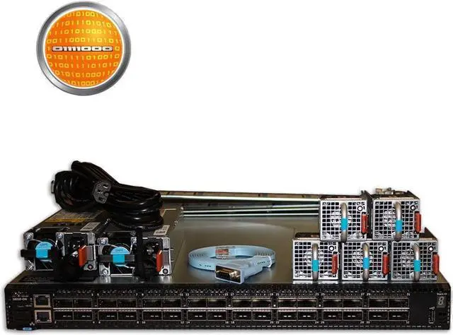 Main image of Dell Networking S6010-ON 32P 40GbE QSFP+ RA Switch (Rails)