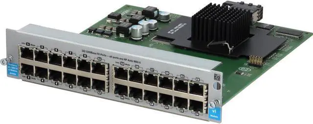 Main image of HPE ProCurve 24P 10/100tx vL Switch Module J8765A