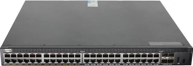 Alt view image 2 of 6 - Dell Networking X1052P 48P 1GbE PoE 4P SFP+ Managed Switch