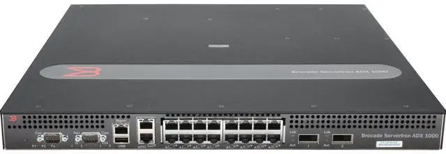 Alt view image 2 of 6 - Brocade ServerIron ADX1016 16P 1GbE Switch