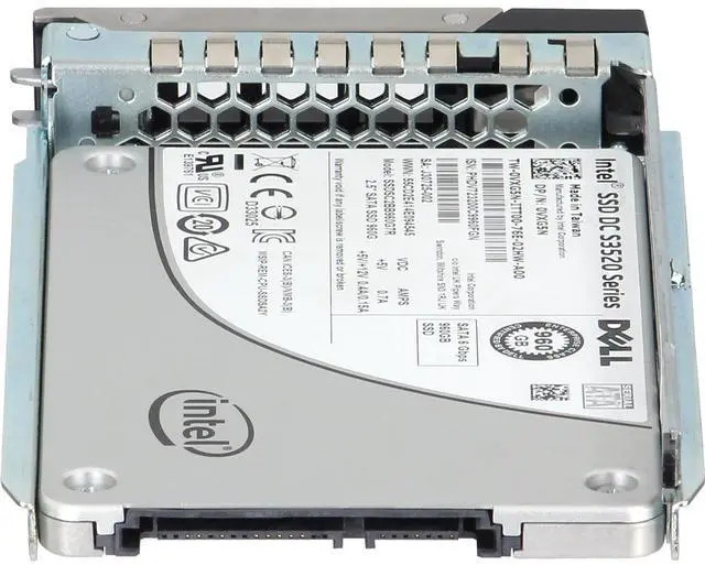 Alt view image 4 of 6 - Dell 960GB 6Gbps SATA RI MLC 2.5 SSD S3520 CPO (VXG5N) -CO3