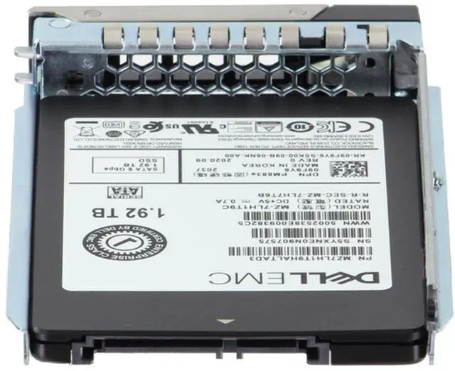 Alt view image 4 of 6 - Dell 1.92TB 6Gbps SATA RI TLC 2.5 SSD PM883a CPO (9F9Y6) -R