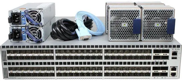 Main image of Arista DCS-7050SX-128-R 96P 10GbE SFP+ 8P 40GbE QSFP+ RA Switch
