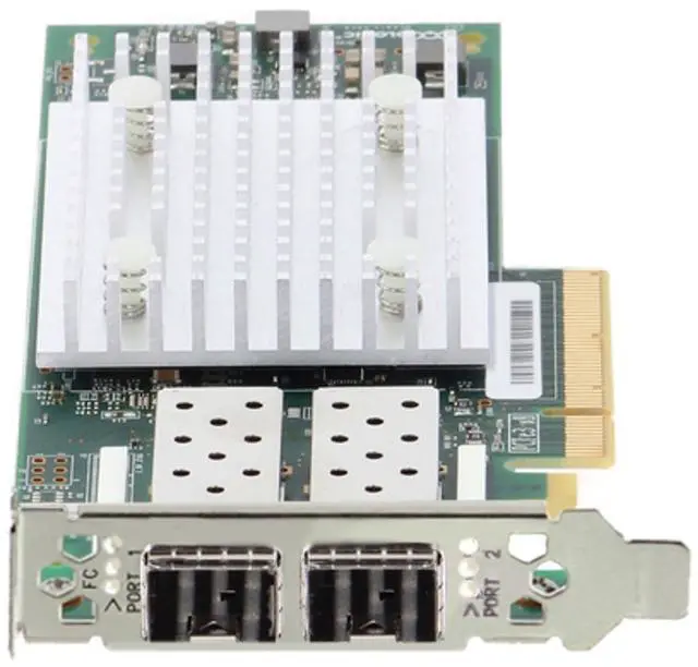 Alt view image 2 of 6 - Dell Qlogic QLE2772 Dual 32Gb Fibre Channel SFP+ LP (NMDJF)
