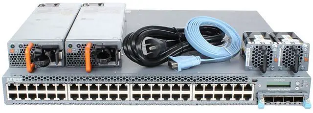 Main image of Juniper EX4300-48T-AFO 48P 1GbE 2 PSU Switch