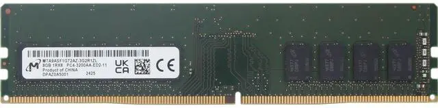 Alt view image 3 of 6 - Samsung 16GB 2Rx8 PC4-2666 ECC UnBuffered (M391A2K43DB1-CTD-OSTK)