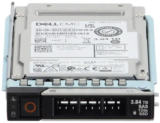 Alt view image 2 of 6 - Dell 3.84TB 12Gbs vSAS RI TLC SED 2.5 SSD KRM6VRUG3T84 CPO (XNXD2) -R