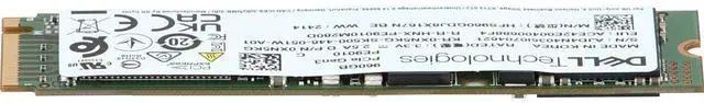 Alt view image 3 of 6 - Dell 960GB Gen3 NVMe RI TLC 2280 M.2 SSD PE9010 (XN5KG)
