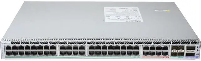 Alt view image 2 of 5 - Arista CCS-720XP-48ZC2 40P 2.5G 8P 5G 4P SFP28 2P QSFP100 UPOE Switch