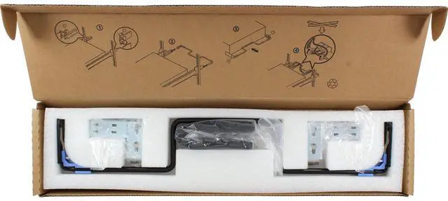 Alt view image 2 of 3 - Dell R760xa/R760xd2 2U Strain Relief Bar Kit (9GWWF)