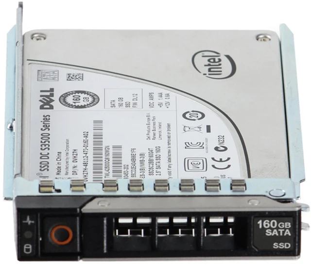 Alt view image 2 of 5 - VH27H-CP1 Dell 160GB 3Gbps SATA RI MLC 7mm 2.5 SSD S3500 CPO