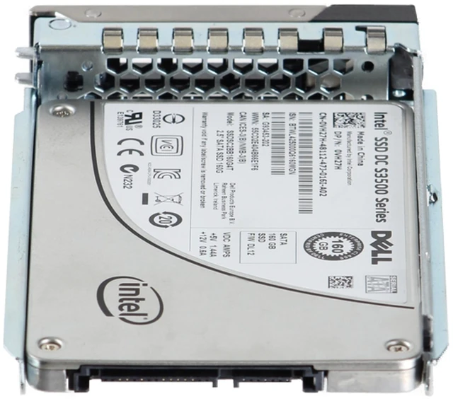 Alt view image 4 of 5 - VH27H-CP1 Dell 160GB 3Gbps SATA RI MLC 7mm 2.5 SSD S3500 CPO