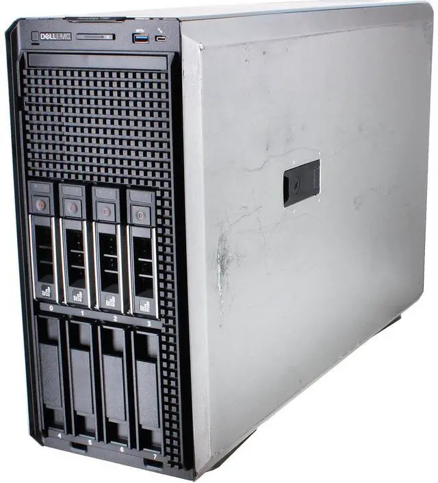 Alt view image 3 of 7 - Dell T350 Tower Server 1x E-2336 6C 32GB 4x 16TB 7.2K SAS H755