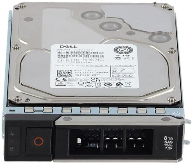 Alt view image 2 of 5 - Dell 8TB 7.2K 512e 12Gbps NL SAS 3.5 HDD MG06SCA (FV725-COL-OSTK)