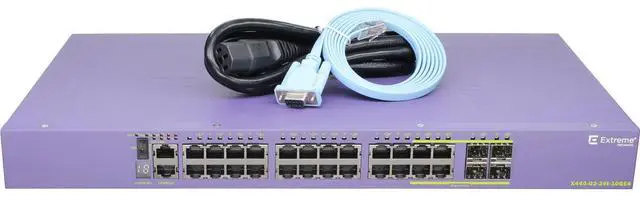 Main image of Extreme Networks X440-G2-24T-10GE4 24P 1GbE 4P SFP Switch