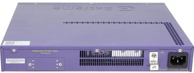 Alt view image 5 of 5 - Extreme Networks X440-G2-12P-10GE4 12P 1GbE PoE+ 4P SFP Switch