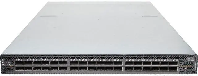 Alt view image 2 of 5 - Nvidia Mellanox MSB7790-ES2F 36P 100GbE QSFP28 EDR P2C Switch