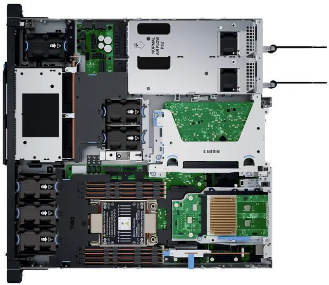 Alt view image 3 of 5 - Dell PowerEdge XR5610 Server 1x Silver 4510 12C 32GB 4x 480GB SATA SSD
