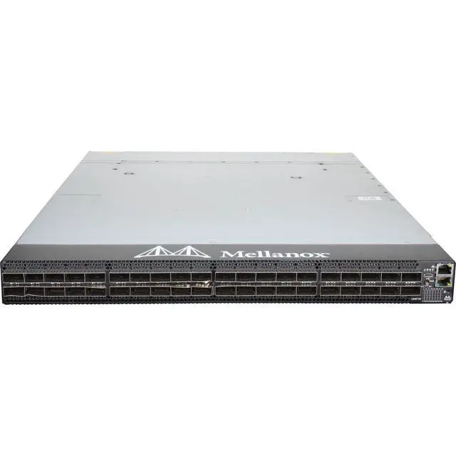Alt view image 2 of 5 - Mellanox MQM8700-HS2F 40P 200GB QSFP56 HDR Switch (Fair)