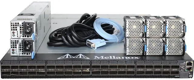 Main image of Mellanox MQM8700-HS2F 40P 200GB QSFP56 HDR Switch (Fair)