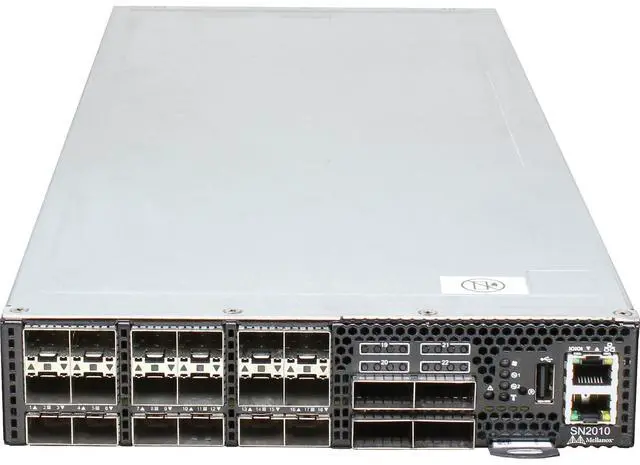 Main image of Mellanox MSN2010-CB2R 18P SFP28 4P QSFP28 C2P Switch