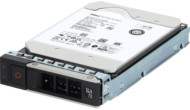 Main image of D2Y43-CDN Dell 12TB 7.2K 512e 6Gbps SATA 3.5 HDD Ultrastar DC HC555
