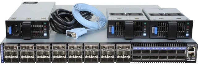 Main image of Mellanox MSX1024B-1BFS 48P SFP+ 12P 56Gb/S FDR QSFP+ P2C Switch