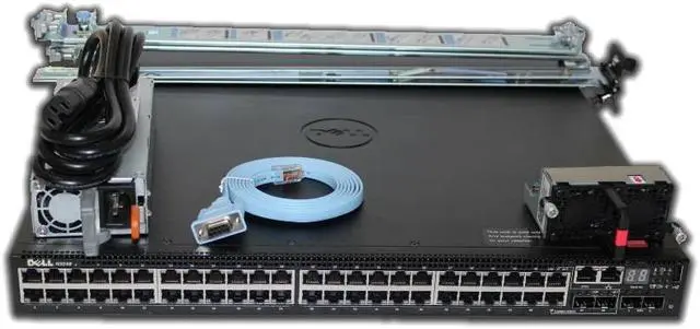 Main image of Dell Networking N3048 48P 1GbE 2P SFP+ Switch (Rails)