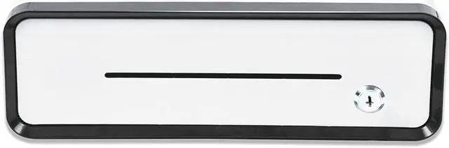 Main image of Beelta Mini Cash Register Drawer 13” for Point of Sale (POS) System with Fully Removable Cash Tray, 5 Bill slots / 5 Coin slots, 24V, RJ11/RJ12 Key-Lock, Media Slot, SPCC, White