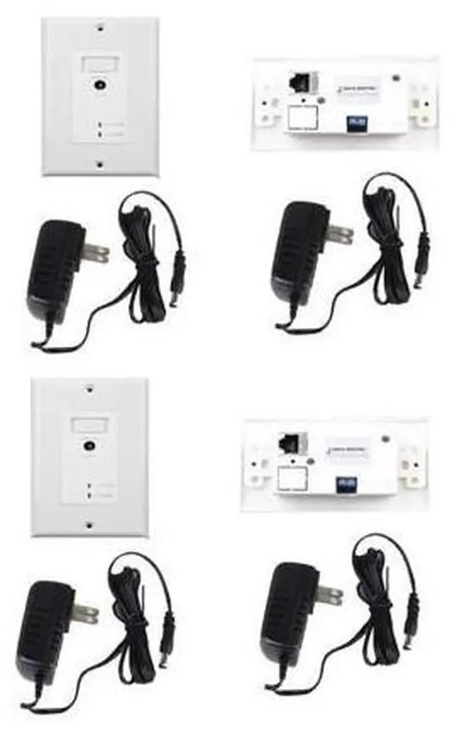 Alt view image 3 of 15 - J-Tech Digital 1x4 HDMI Extender Splitter Combo Over Cat5e/Cat6 cable up to 164 feet (50 meters) at 1080P with Local Loop out and Bi-directional IR control (JTDHDEX1x4)