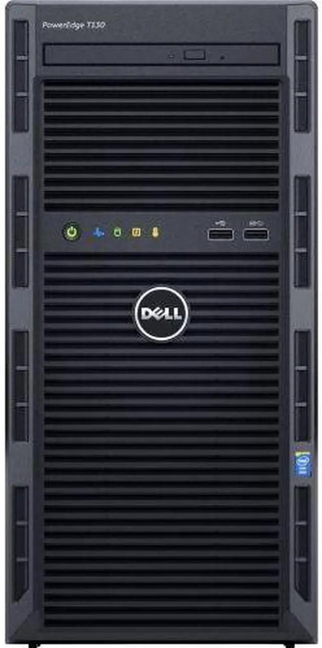 Alt view image 9 of 9 - Dell PowerEdge T130 Mini-tower Server - 1 x Intel Xeon E3-1220 v6 Quad-core (4 Core) 3 GHz - 8 GB Installed DDR4 SDRAM - 1 TB (1 x 1 TB) Serial ATA/600 HDD - Serial ATA, Serial Attached SCSI (SAS) Controller - 290 W