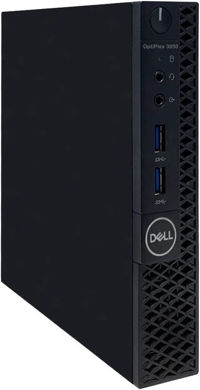 Alt view image 3 of 5 - Dell Optiplex 3050 Micro Intel i7-7700T 16GB 256GB SSD Win 10 Desktop Computer