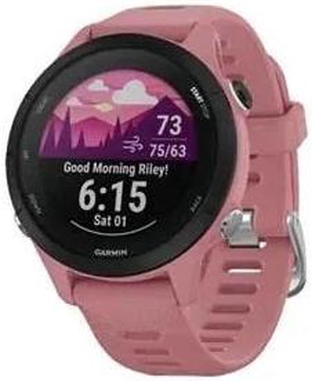 Alt view image 2 of 7 - Garmin Forerunner 255S GPS Smartwatch Light Pink 010-02641-03