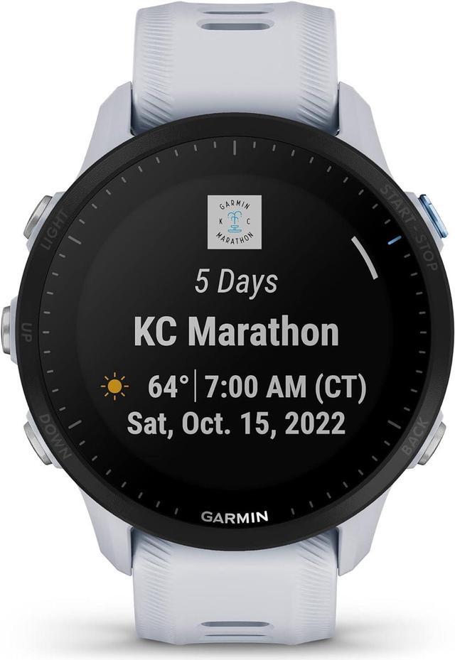 Alt view image 3 of 3 - Garmin Forerunner 955, Whitestone | Smart Watch 010-02638-11