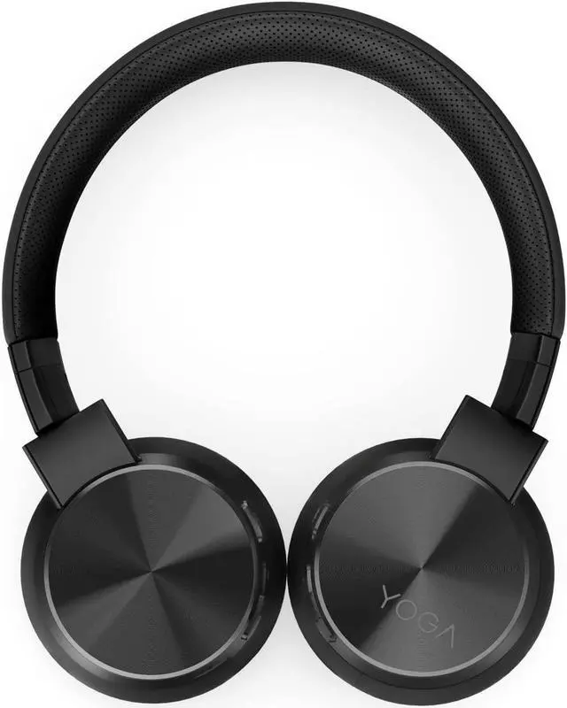 Alt view image 3 of 7 - Lenovo Yoga Active Noise Cancellation Headphones-Shadow Black GXD1A39963