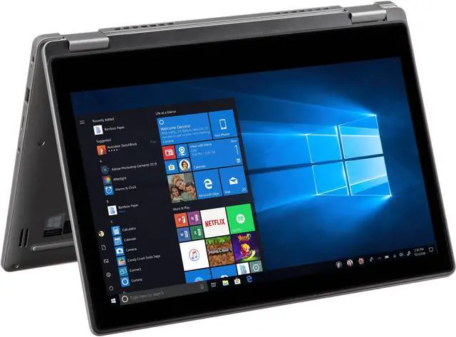 Alt view image 4 of 7 - Dell Latitude 3310 2-in-1 13.3 i5-8365U 256GB SSD 8GB Windows 10 Pro Laptop B