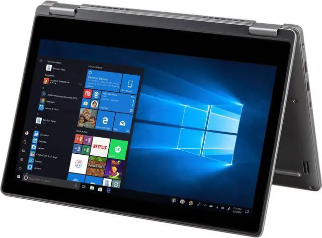 Alt view image 5 of 7 - Dell Latitude 3310 2-in-1 13.3 i5-8365U 256GB SSD 8GB Windows 10 Pro Laptop B