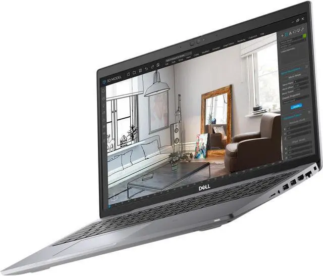 Alt view image 3 of 7 - Dell Precision 3571 i7-12800H 512GB 32GB T600 4 GB GPU Win 11 Gaming PC Laptop